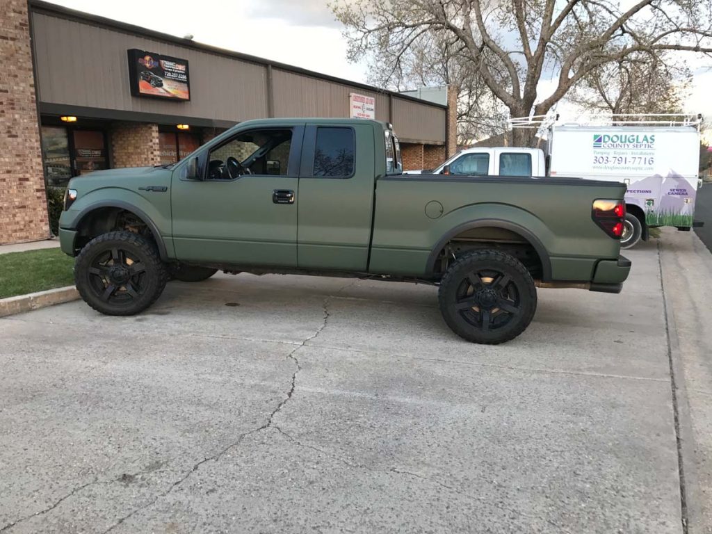 vehicle color change Castle Rock Colorado